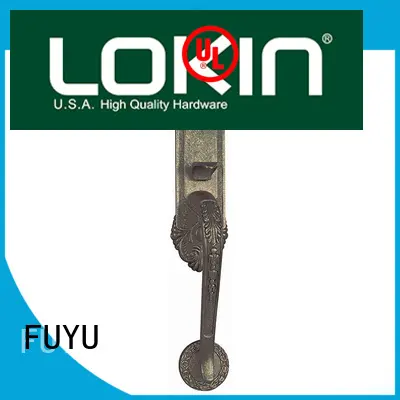 FUYU grip handle door lock supplier for wooden door2 1