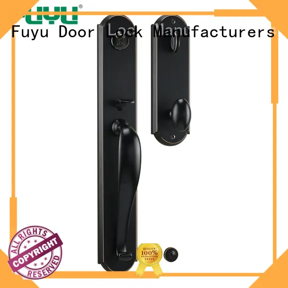 FUYU custom handle door lock manufacturer for entry door 1