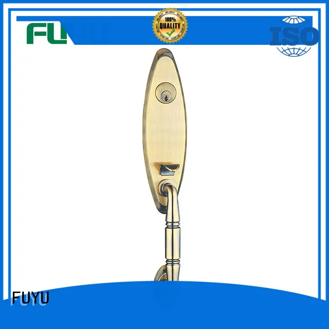 FUYU custom grip handle door lock for sale for shop 1