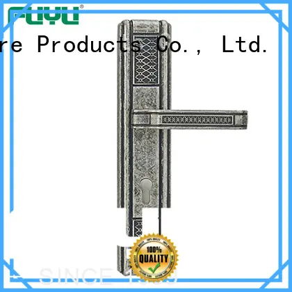 FUYU material zinc alloy door lock wholesale with latch for shop 1