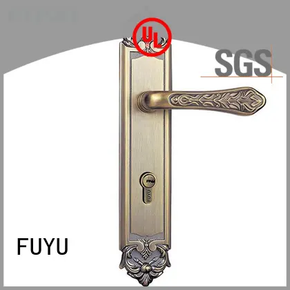FUYU panel lever handle door lock extremely security for residential 1