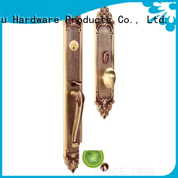 FUYU high -tech five lever mortice lock with latch for mall 1