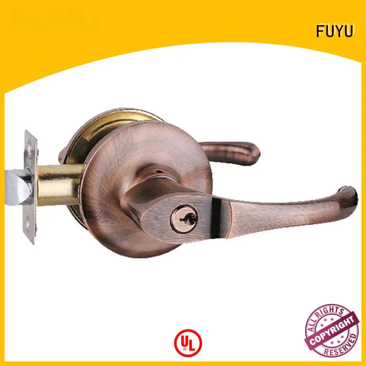 FUYU exterior entrance door locks extremely security for entry door 1