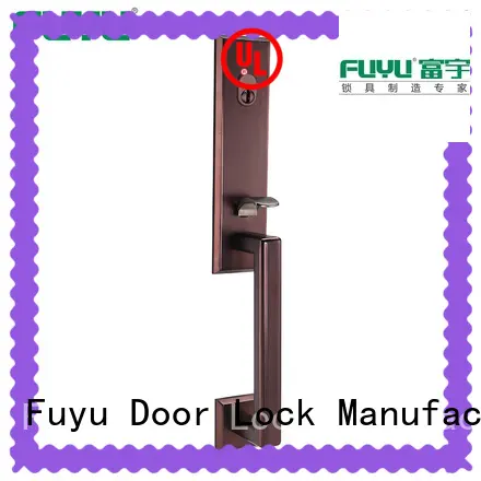 FUYU custom grip handle door lock for sale for mall 1