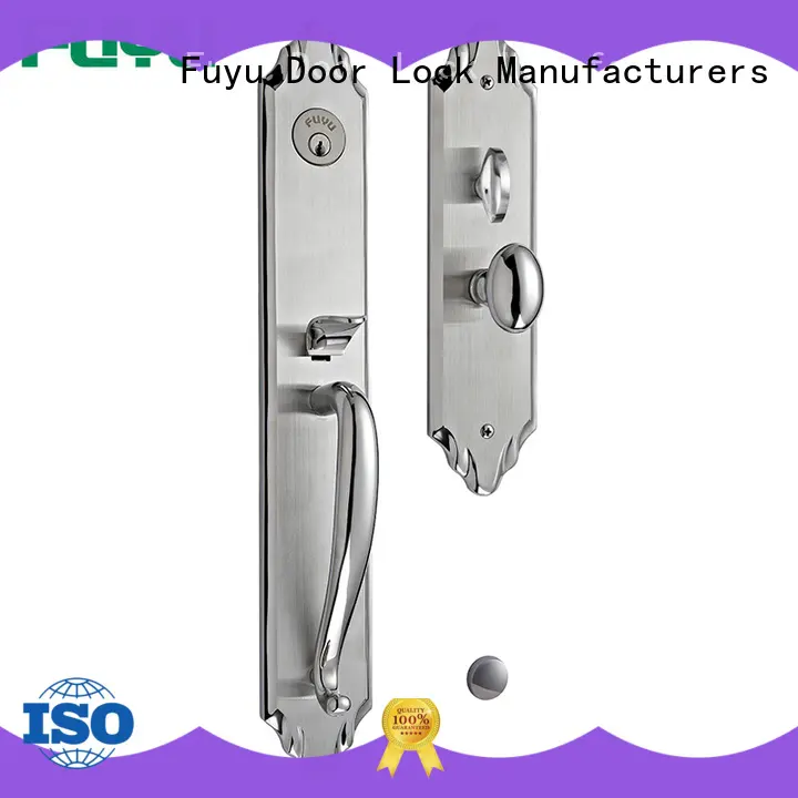 FUYU dubai wholesale stainless steel door lock on sale for shop 1