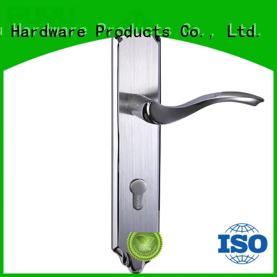 FUYU handle stainless steel handle door locks extremely security for mall 1