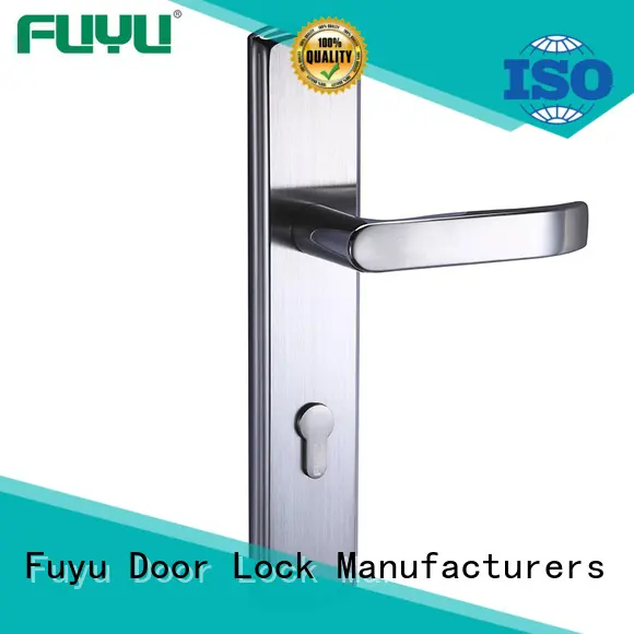 FUYU online stainless steel entry door locks on sale for mall 1