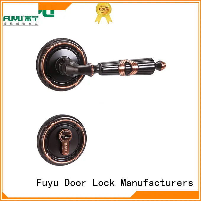 FUYU best security door handle lock supplier for home 1