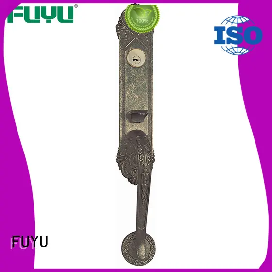 FUYU quality zinc alloy lock with latch for shop 1