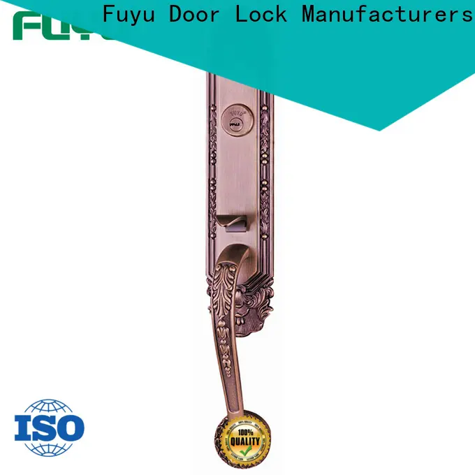 FUYU turn customized zinc alloy door lock meet your demands for mall 1