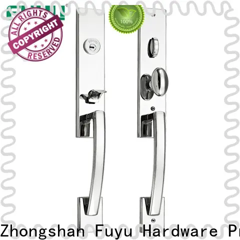 FUYU open stainless steel gate lock with international standard for shop 1