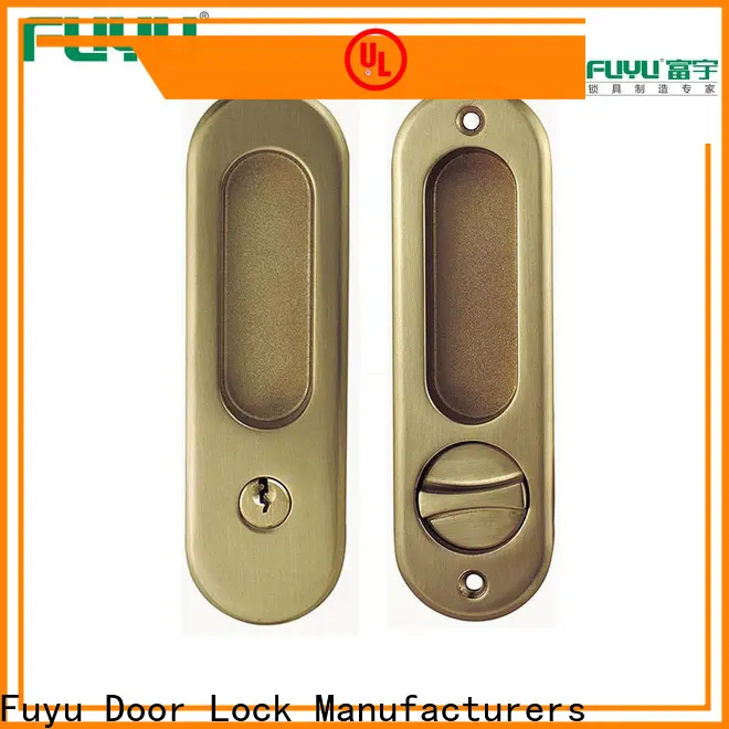 FUYU aluminium sliding door locks manufacturer for wooden door 1