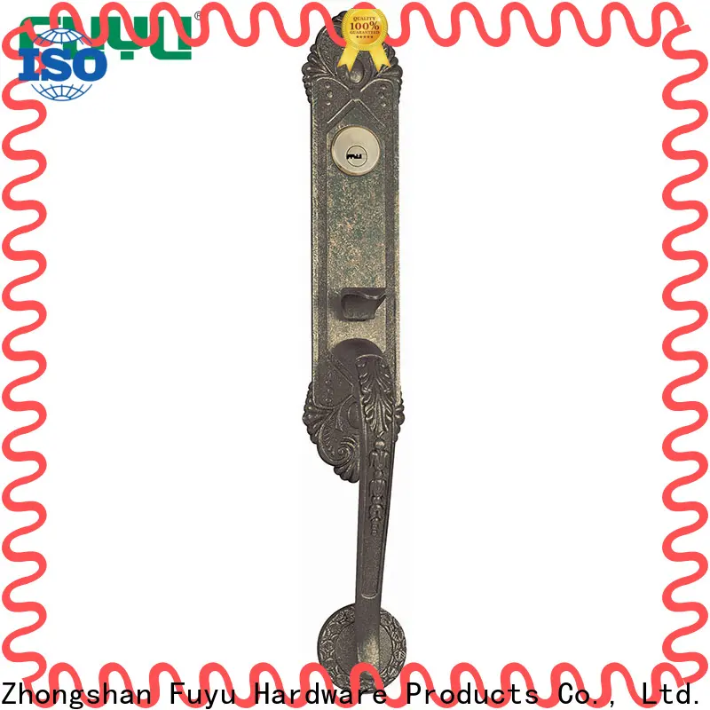 FUYU custom grip handle door lock for sale for mall1 1