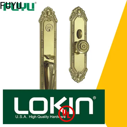 FUYU high security mortise lock brass with latch for wooden door 1