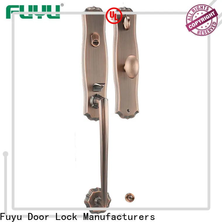 FUYU grip handle door lock manufacturer for mall2 1
