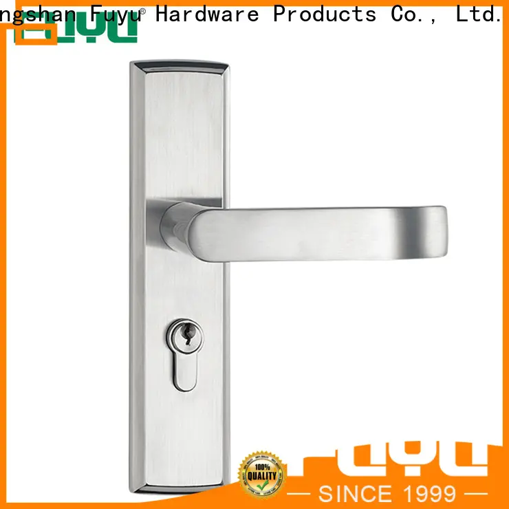 FUYU mortise door handle on sale for shop 1