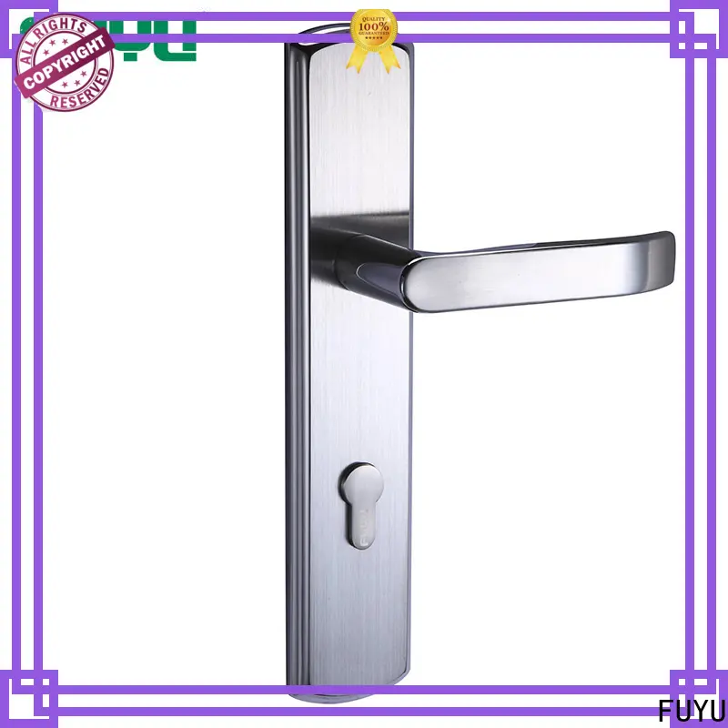 FUYU custom stainless door lock on sale for wooden door 1