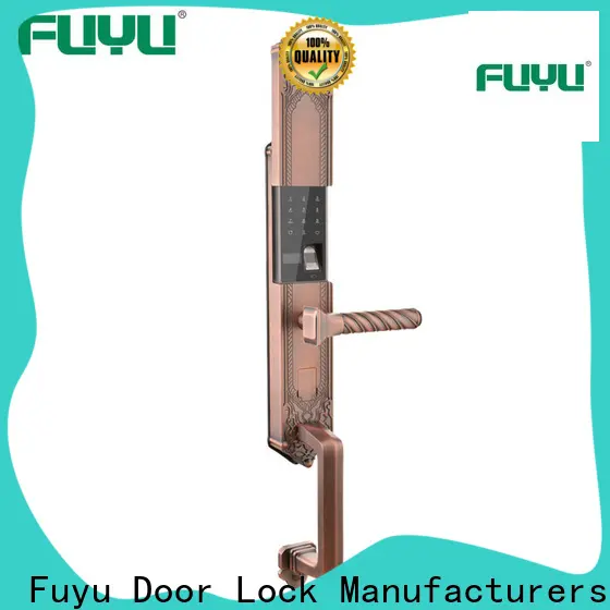 high tech fingerprint sensor door lock extremely security for mall 1