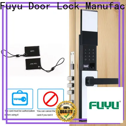 FUYU electronic front door lock supplier for gate 1