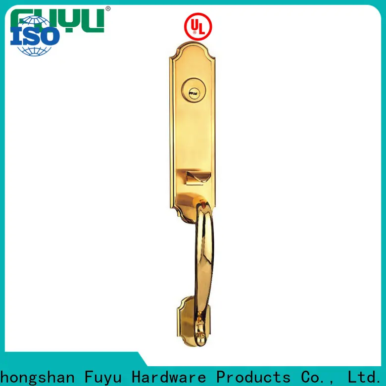 FUYU trim zinc alloy door lock with latch for indoor 1
