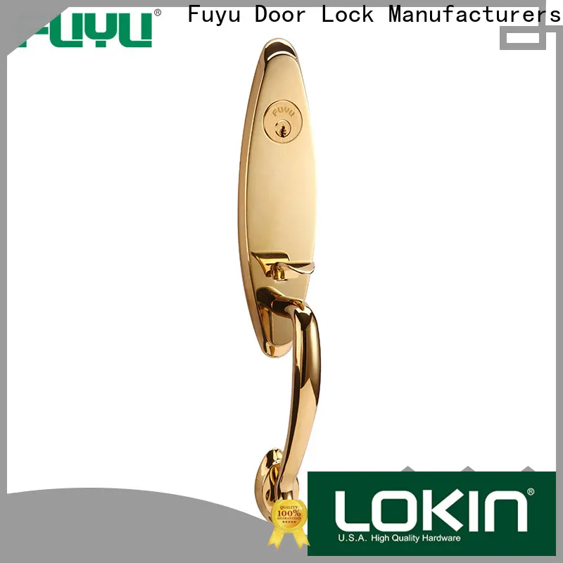 FUYU oem customized brass door lock on sale for home 1