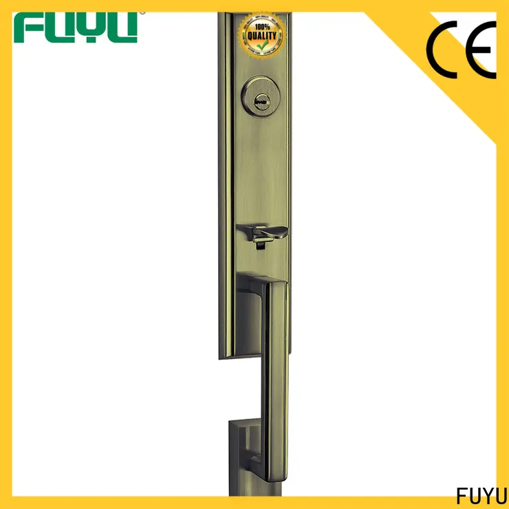 FUYU antipanic zinc alloy handle door lock with latch for indoor 1