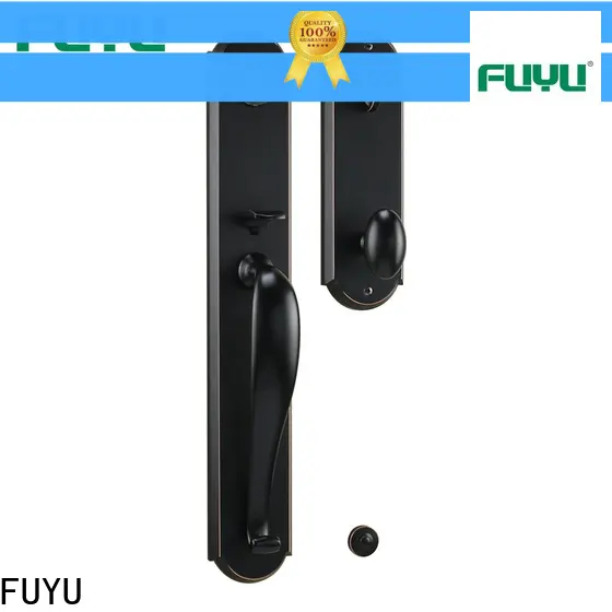 FUYU made customized zinc alloy door lock with latch for indoor 1