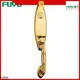 FUYU wood simple door lock with latch for shop 1
