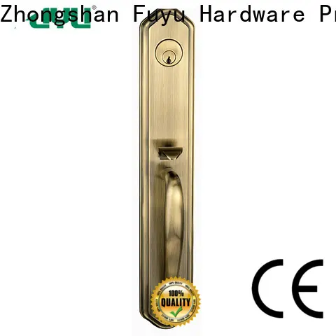 FUYU quality zinc alloy door lock for timber door on sale for shop 1