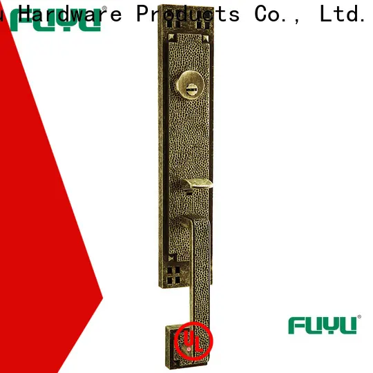 FUYU quality grip handle door lock for sale for wooden door 1