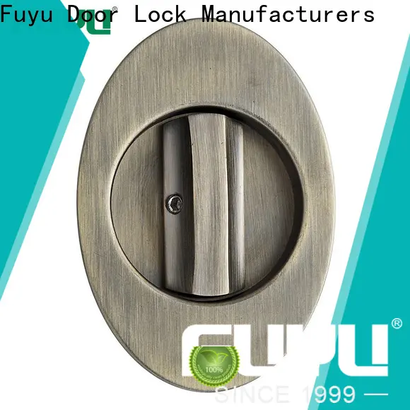 FUYU dubai zinc alloy mortise handle door lock with latch for mall 1
