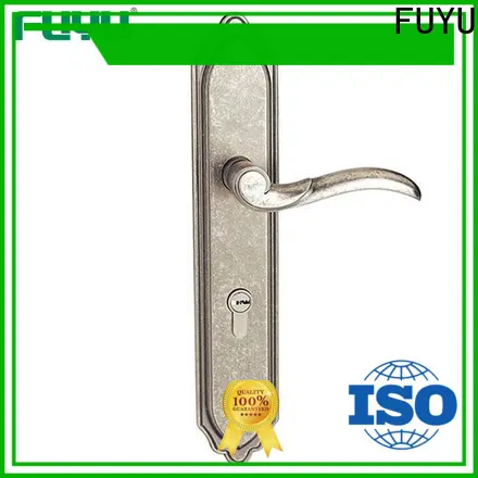 FUYU gate zinc alloy grip handle door lock on sale for entry door 1