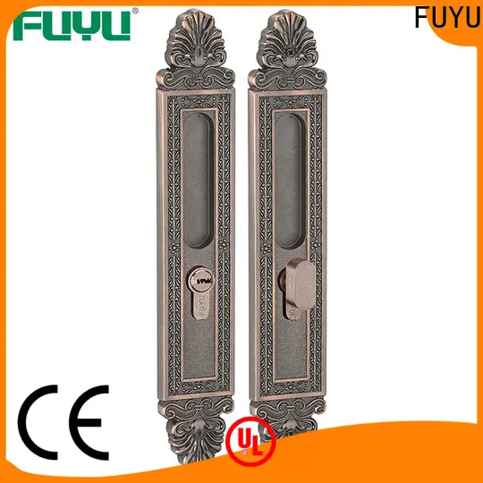 FUYU exterior slide door lock for sale for entry door 1