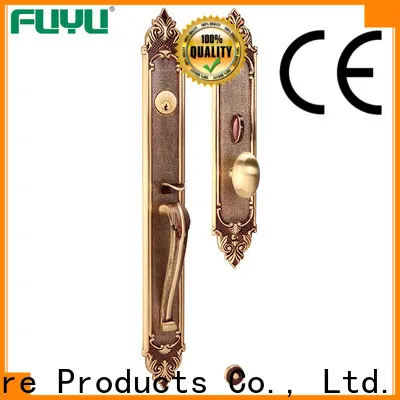 online brass door knob with lock brass on sale for wooden door 1