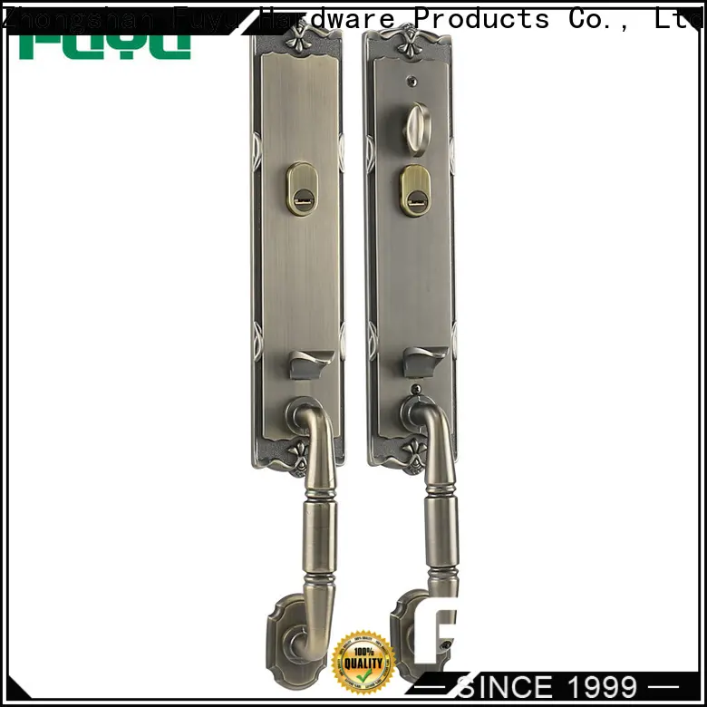 FUYU custom zinc alloy mortise handle door lock on sale for indoor 1