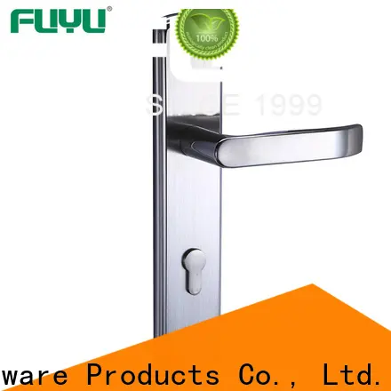 FUYU panel lever handle door lock extremely security for entry door 1