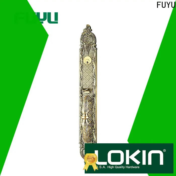 FUYU doors custom zinc alloy door lock meet your demands for mall 1