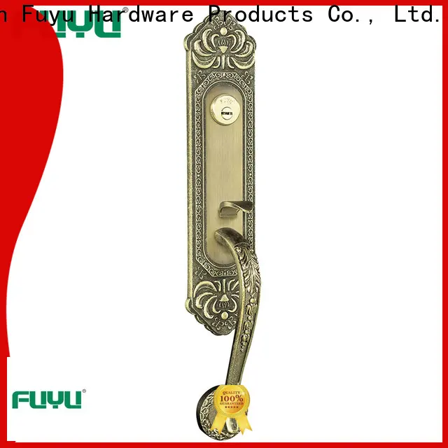 FUYU solid zinc alloy door lock for timber door meet your demands for indoor 1