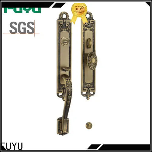 FUYU zinc mortise locks with latch for residential 1