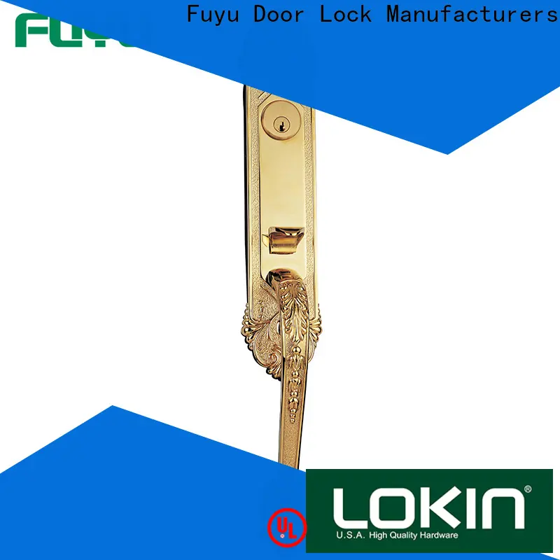 FUYU plate best front door locks with latch for shop 1