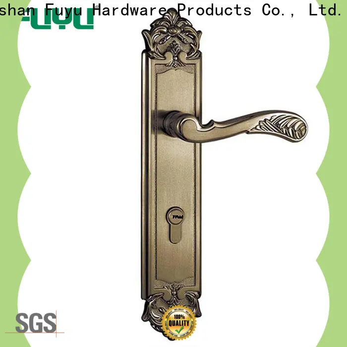 FUYU quality zinc alloy door lock for wood door on sale for shop 1
