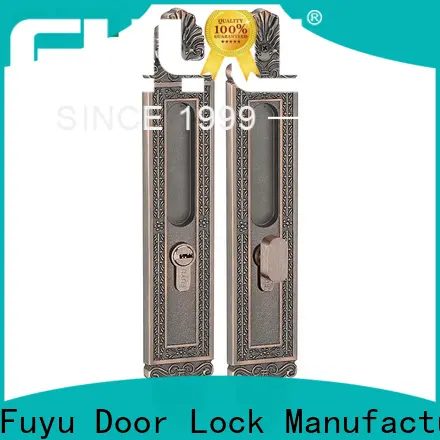 high security slide door lock supplier for mall 1