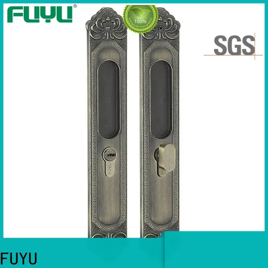 FUYU diecasting zinc alloy lock with latch for indoor 1