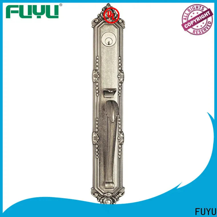 FUYU american zinc alloy entrance door lock on sale for indoor 1