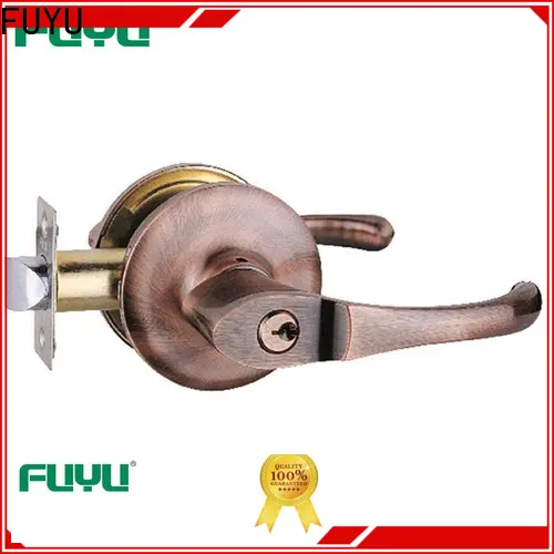 FUYU quality bathroom door handle with lock meet your demands for indoor 1