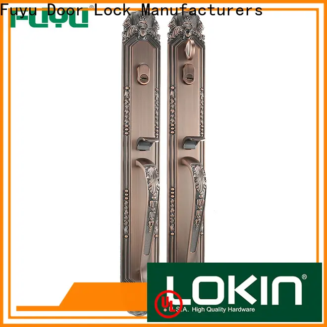 FUYU handle door lock manufacturer for wooden door 1