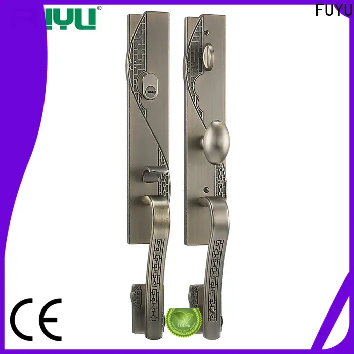 FUYU test zinc alloy door lock wholesale with latch for entry door 1