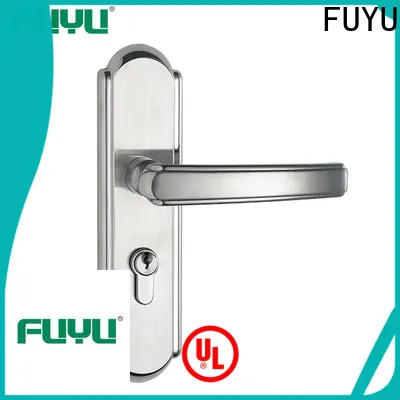 FUYU security stainless steel handle door locks on sale for residential 1