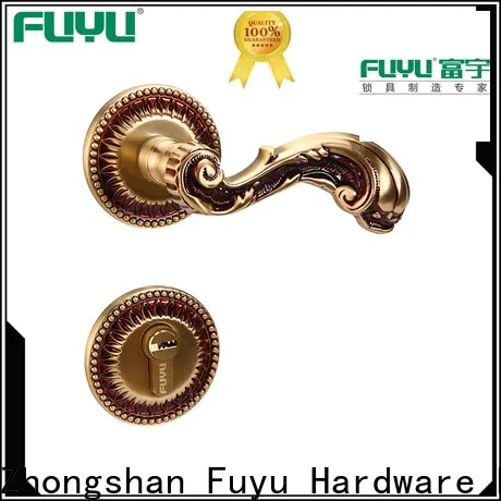 FUYU custom rosette lock manufacturer for entry door 1