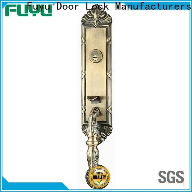 FUYU oem customized zinc alloy door lock with latch for entry door 1